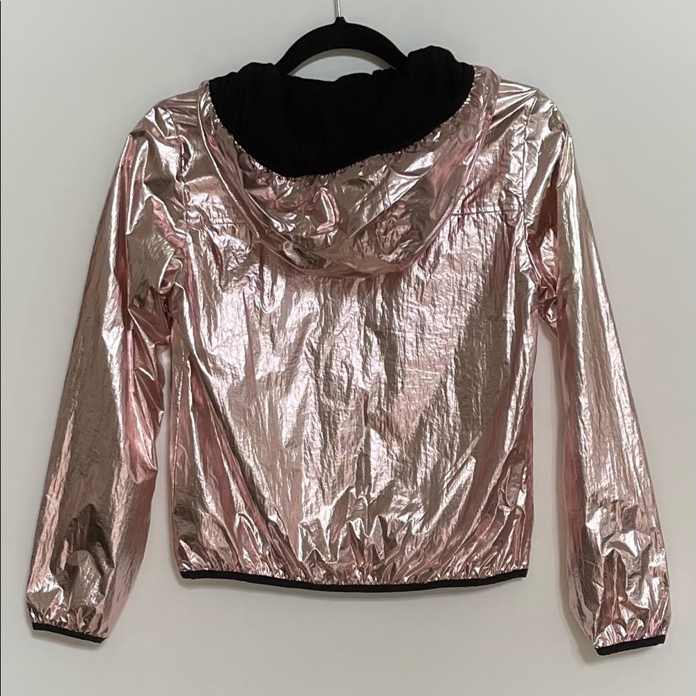 MWT Mayoral Girls Hooded Foil Jacket - Picture 4 of 5
